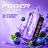 Blackberry blueberry kit with prefilled Switch Pro pod clicked onto the reusable power bank dock