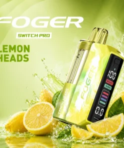 Lemon Heads Pro Kit — Foger Switch Pro kit box with prefilled lemon candy pod and reusable 850mAh power bank dock