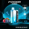 Sour Blue Dust kit by Foger with the prefilled pod clicked into the 850mAh Switch Pro power bank dock
