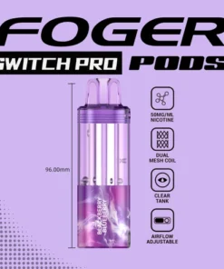 Blackberry Blueberry Foger Switch Pro Pod | 30K Puffs