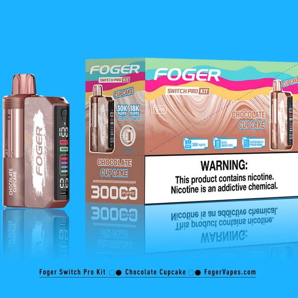 chocolate-cupcake-foger-switch-pro-30k-puffs-disposable-kit-5pk-box