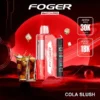 Cola slush pro kit by Foger with the prefilled pod clicked into the reusable 850mAh power bank dock