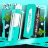 Cool Mint Pro Kit — Foger Switch Pro prefilled pod clicked onto the reusable 850mAh power bank dock
