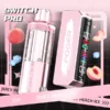 Juicy peach ice kit by Foger showing the prefilled peach pod clicked into the 850mAh magnetic power bank dock