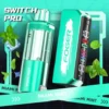 Miami Mint Pro Kit with prefilled pod snapped onto the reusable Foger Switch Pro power bank dock