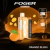 Orange slush pro kit by Foger with the prefilled pod clicked into the reusable 850mAh power bank dock