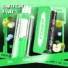 Sour apple ice kit by Foger with the prefilled pod clicked into the 850mAh power bank dock