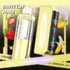 Strawberry banana kit by Foger with the prefilled pod clicked into the reusable 850mAh power bank dock, clear tank visible