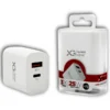 Xpress gear charger 25W wall adapter with USB-C PD and USB-A ports charging a vape dock and a phone side by side
